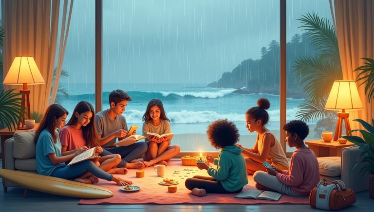 Rainy Day at the Beach? Fun Indoor Activities to Keep You Entertained